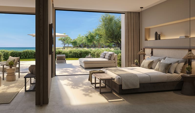 One Bedroom Suite Private Garden Side Sea View